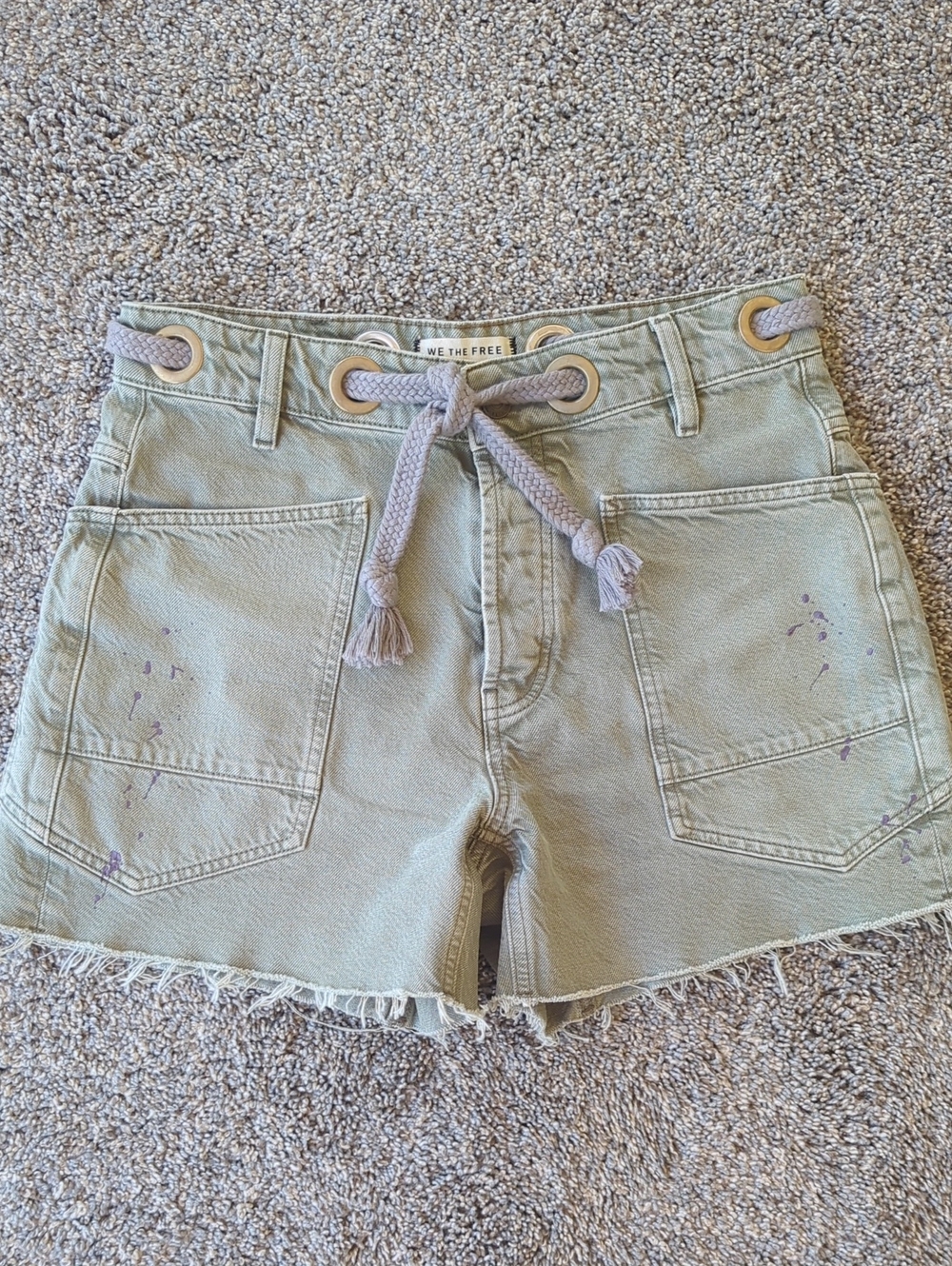 Free People We The Free Moxie Shorts - Fern 26